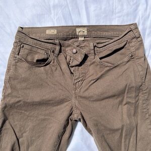 J. Crew 484 Slim-fit garment-dyed five-pocket pant - 34x34